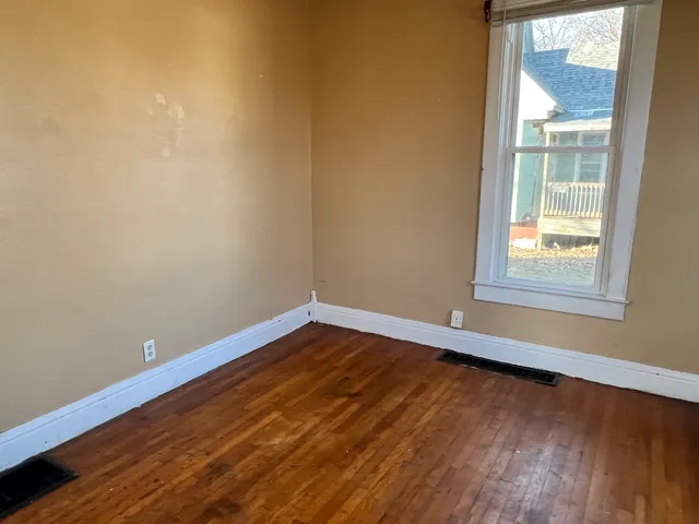 a view of wooden floor