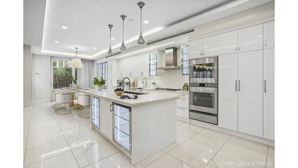 a balcony with view of ocean