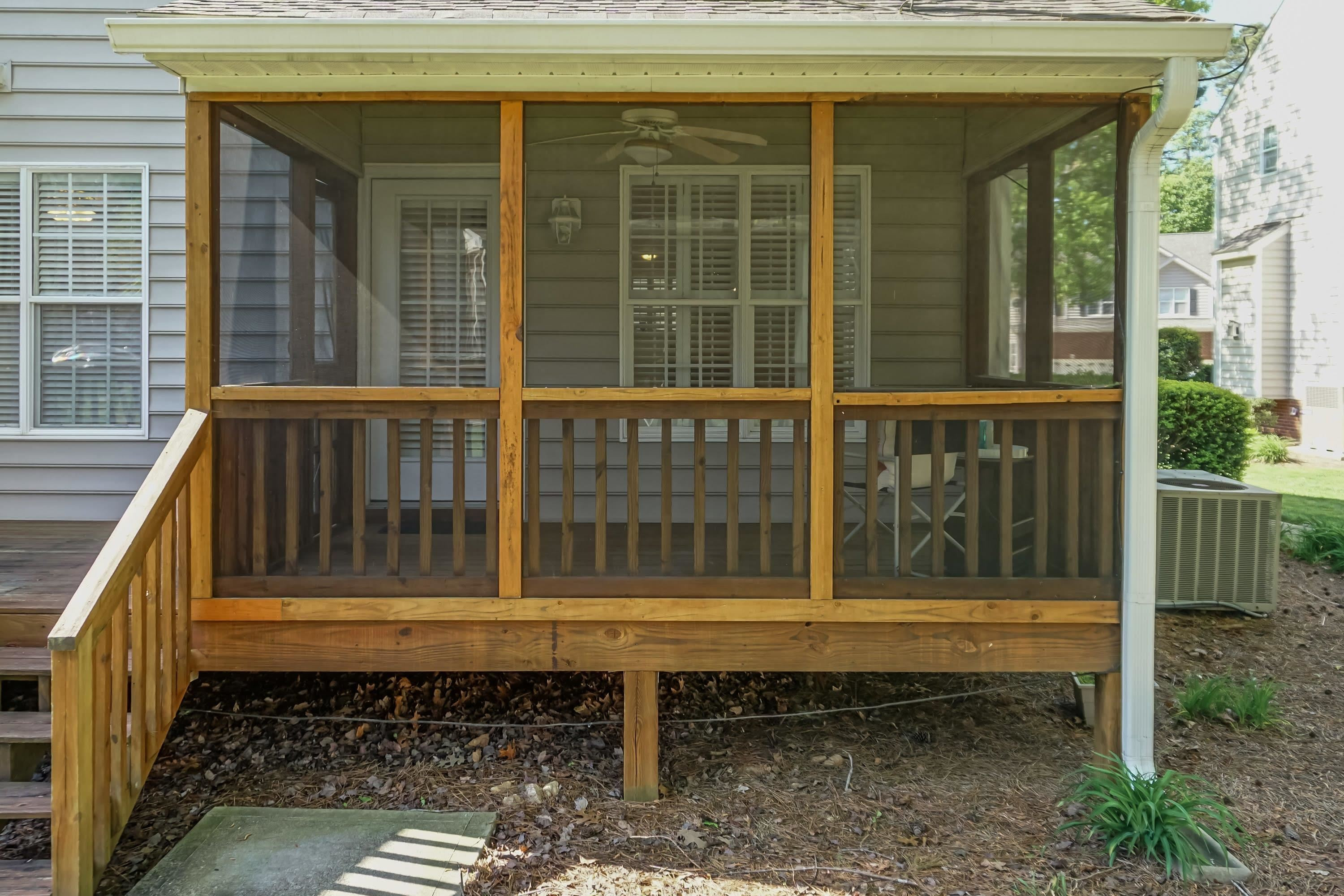 5632 Picnic Rock Lane Raleigh, NC 27613 - Photo 7 of 32 Screened Porch