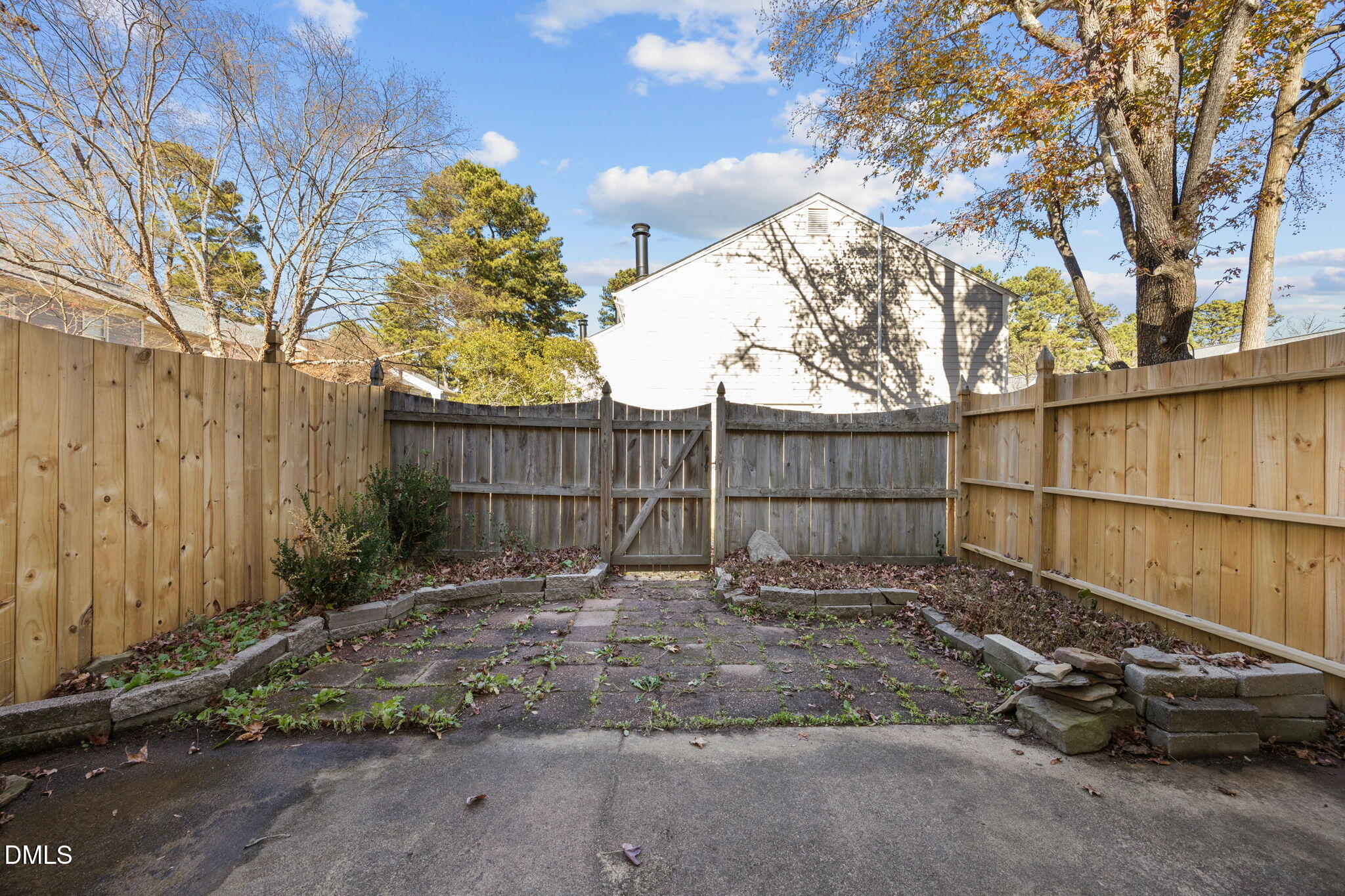 1524 Township Circle Raleigh, NC 27609 - Photo 24 of 30 a view of a backyard
