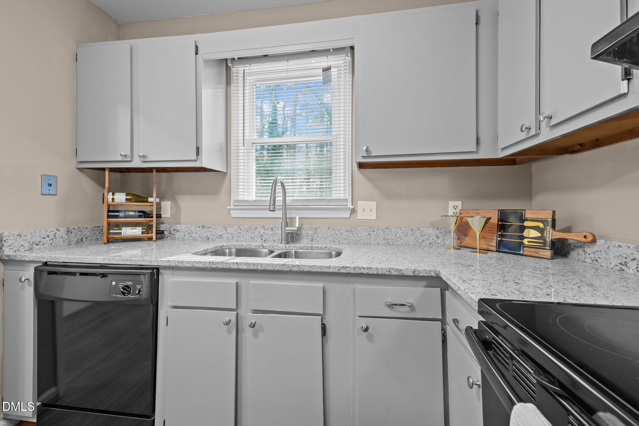 1524 Township Circle Raleigh, NC 27609 - Photo 6 of 30 a kitchen with granite countertop white cabinets and a sink