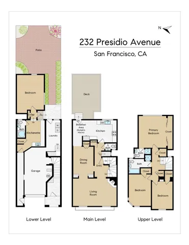 $12,000 | 232 Presidio Avenue, San Francisco, CA 94115