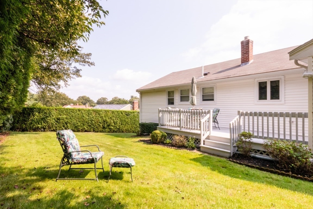 35 Gardiner Road Quincy, MA 02169 - Photo 23 of 35 a view of a house with swimming pool and porch with furniture