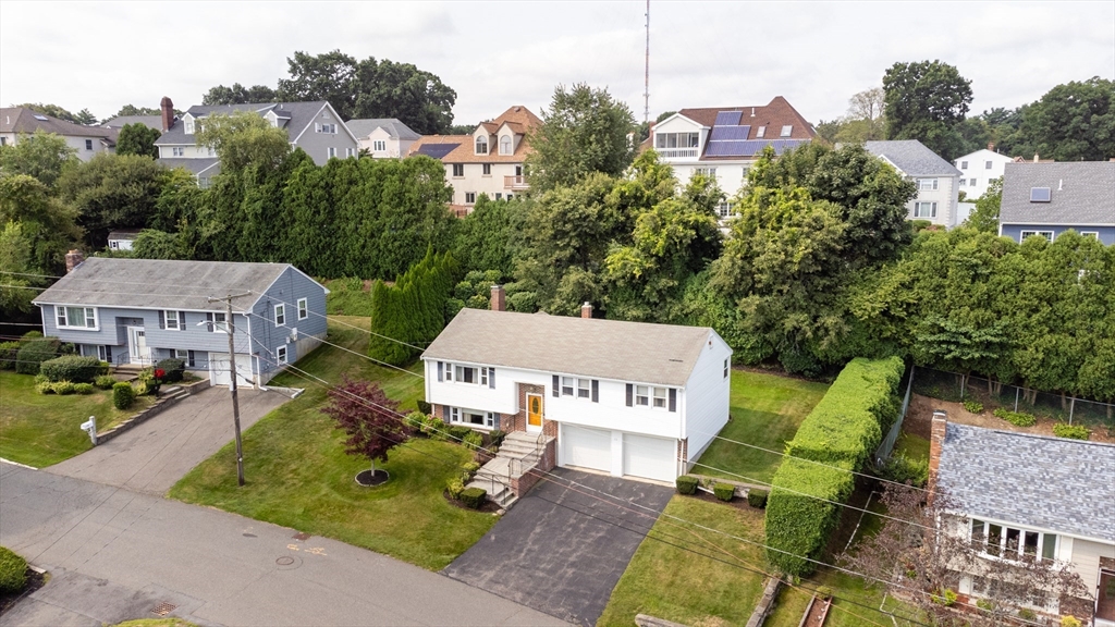 35 Gardiner Road Quincy, MA 02169 - Photo 3 of 35 an aerial view of a house with garden space and street view