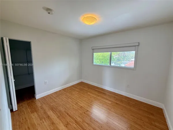 wooden floor in an empty room