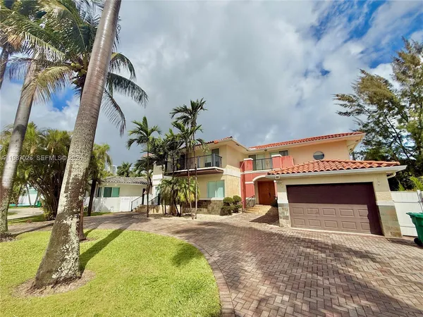 a view of a swimming pool with outdoor space