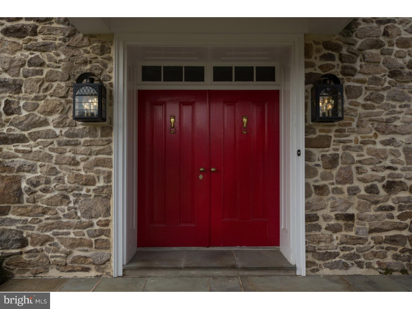 3056 Durham Road Doylestown, PA 18902 - Photo 3 of 36 Front Door under Portico, Talbot Red Doors