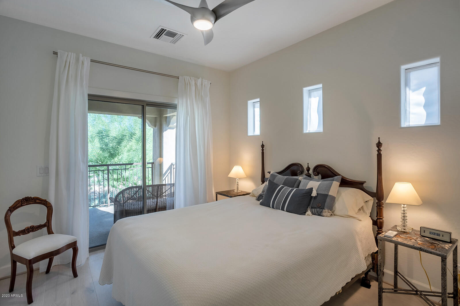3935 East Rough Rider Road, Unit 1371 Phoenix, AZ 85050 - Photo 18 of 48 Secondary Bedroom with Balcony Access
