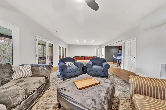 a bed room with a bed and a window