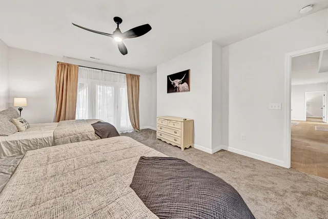 a outdoor living space with furniture and a couch