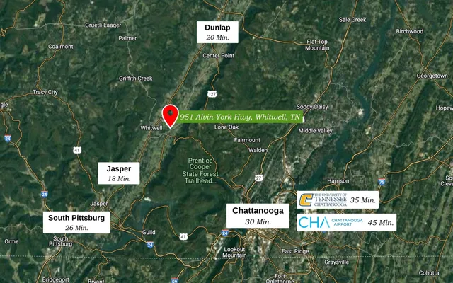 $1,400,000 | 951 Alvin C York Highway, Whitwell, TN 37397