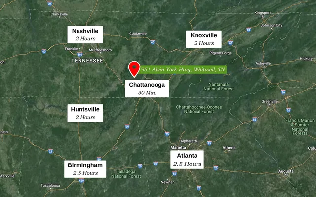 $1,400,000 | 951 Alvin C York Highway, Whitwell, TN 37397