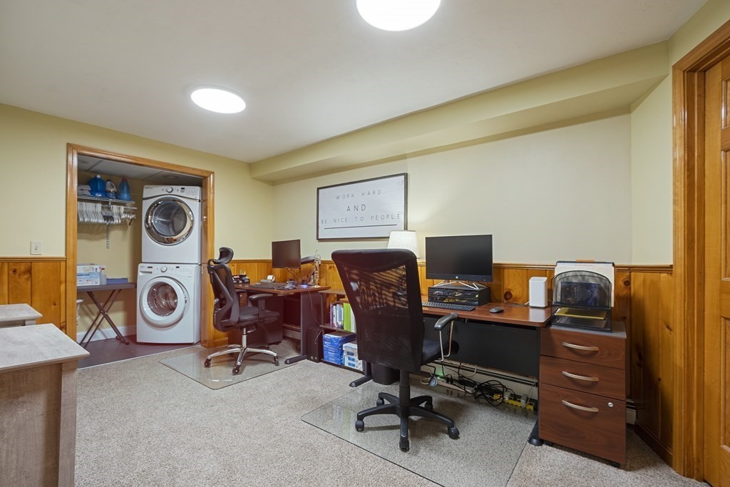 23 Taft Avenue Maynard, MA 01754 - Photo 33 of 42 a view of a workspace with furniture and a window