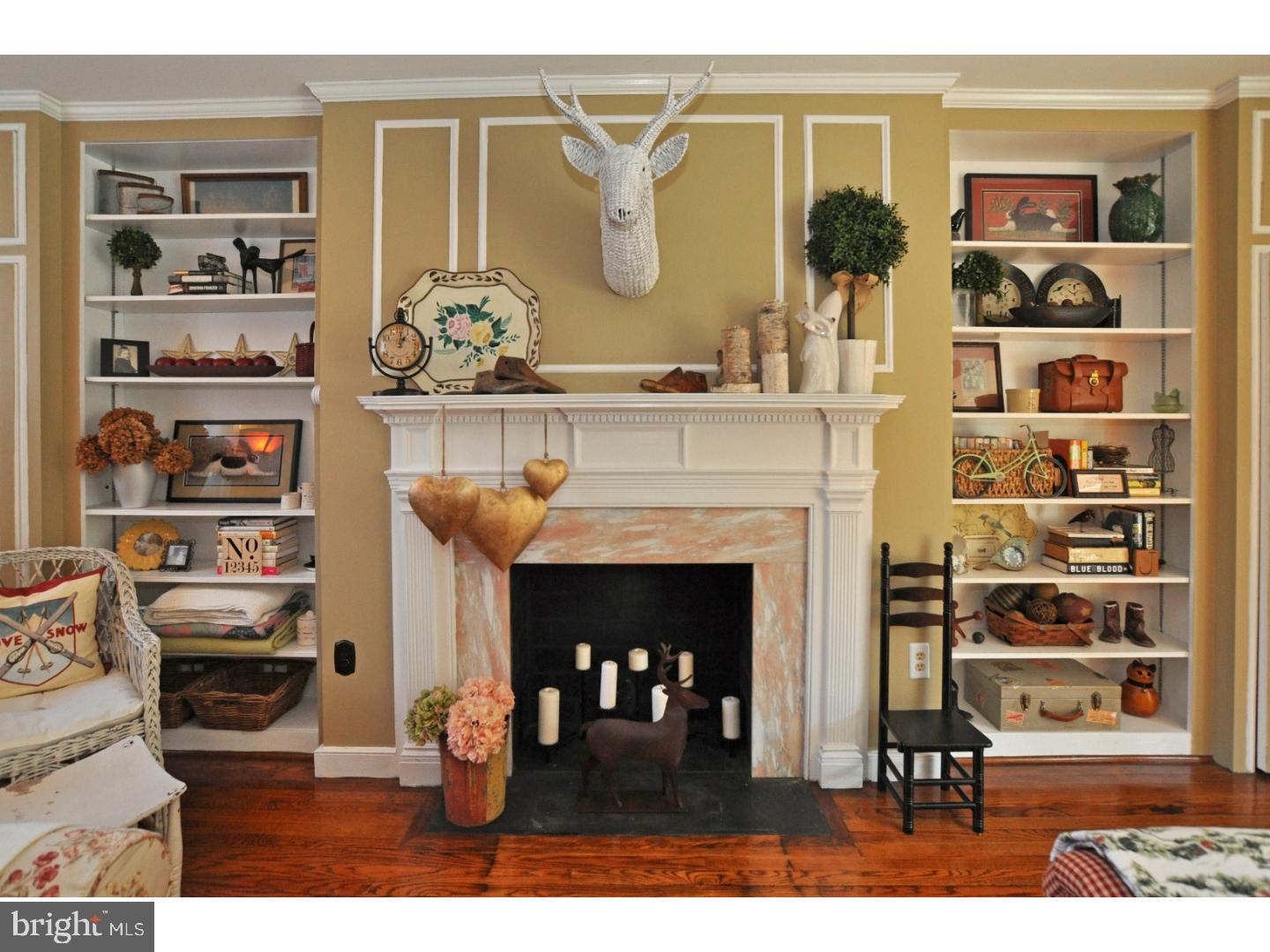 1607 Ashbourne Road Elkins Park, PA 19027 - Photo 7 of 25 Fireplace
