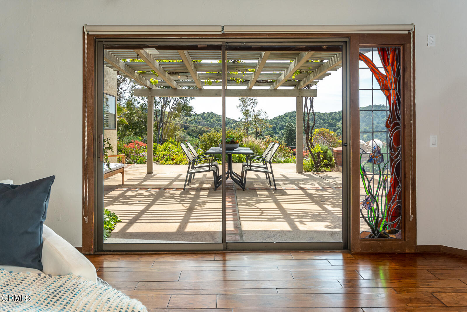 2600 Perkins Glendale, CA 91206 - Photo 12 of 34 a view of a living room and floor to ceiling window wooden floor