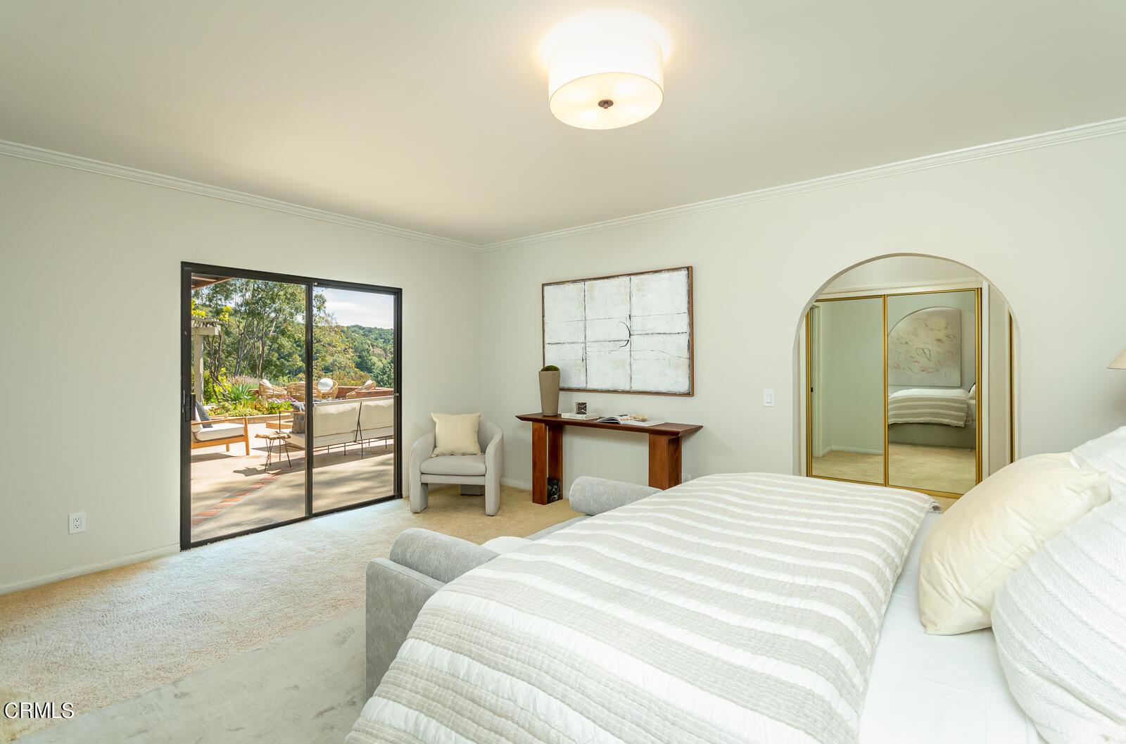 2600 Perkins Glendale, CA 91206 - Photo 17 of 34 a bedroom with a large bed and a large window