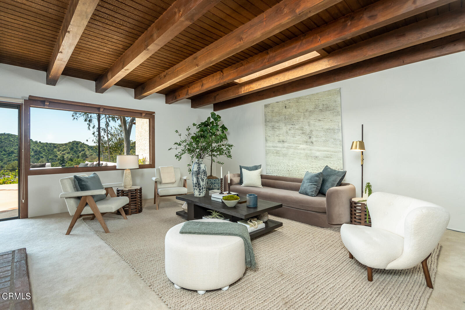 2600 Perkins Glendale, CA 91206 - Photo 6 of 34 a living room with furniture and a large window