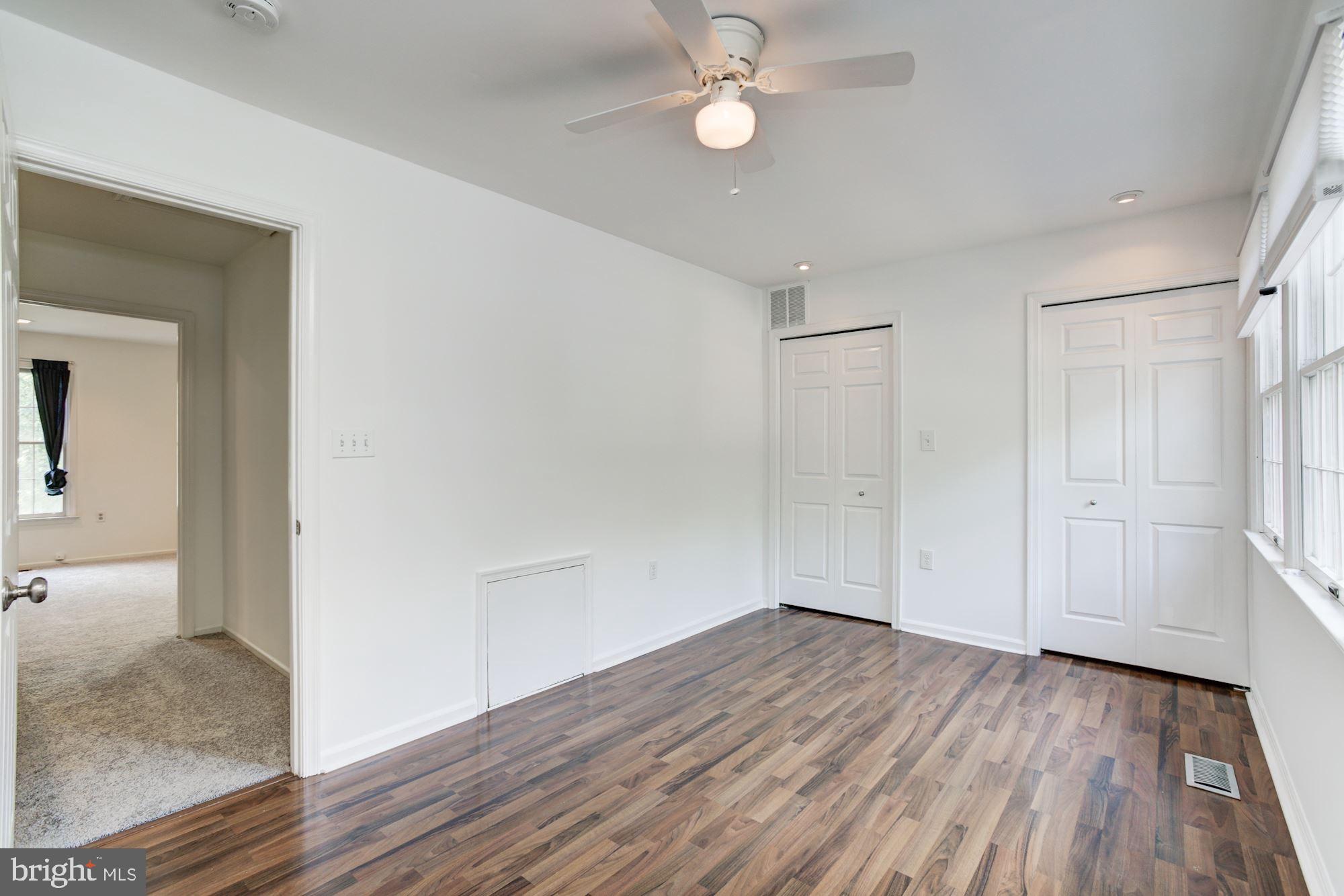 7531 Swan Point Way, Unit 192 Columbia, MD 21045 - Photo 20 of 35 Bedroom #2 has 2 closets and ceiling fan