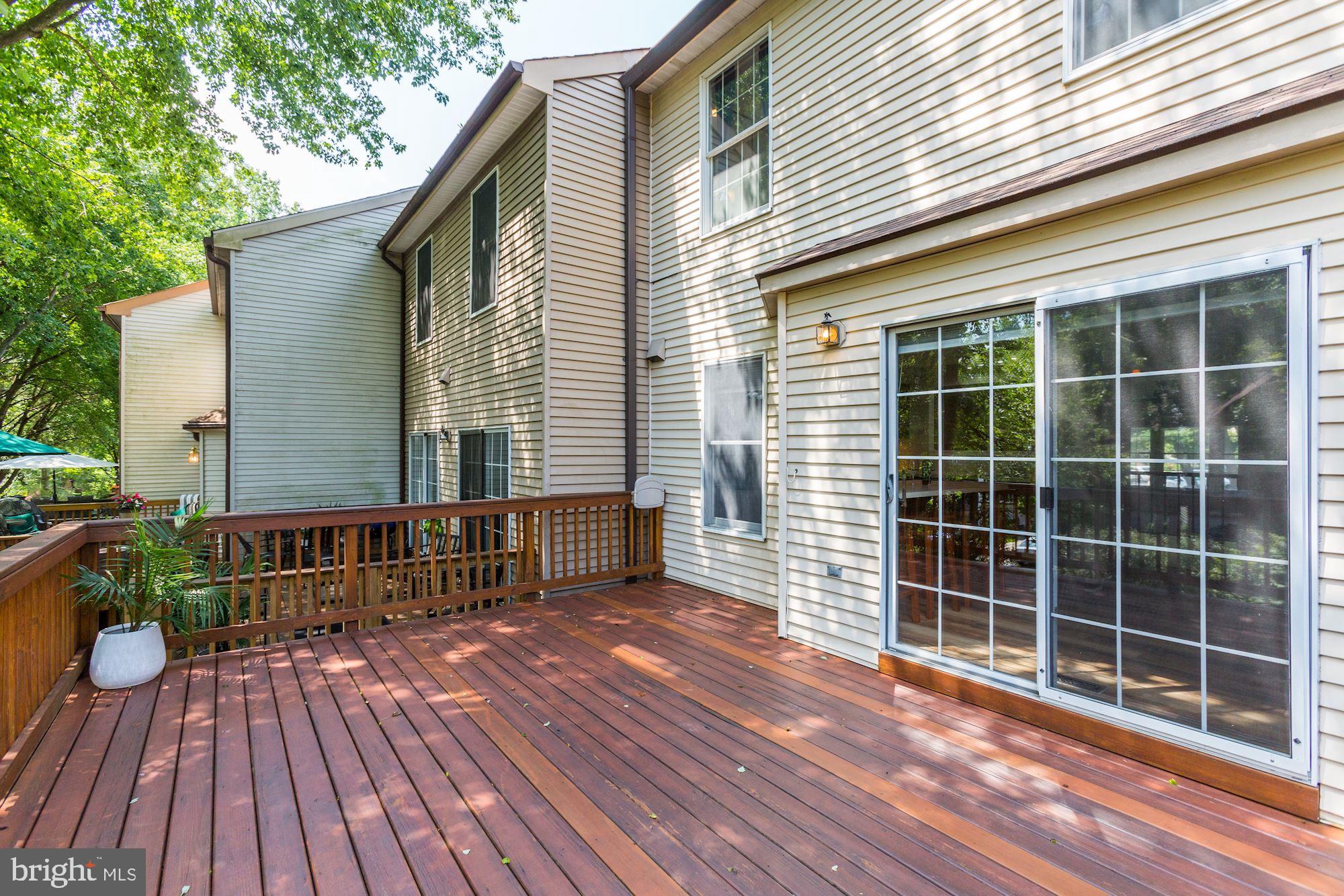7531 Swan Point Way, Unit 192 Columbia, MD 21045 - Photo 31 of 35 Freshly stained deck