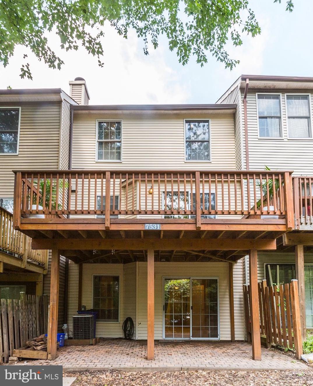 7531 Swan Point Way, Unit 192 Columbia, MD 21045 - Photo 32 of 35 Rear exterior
