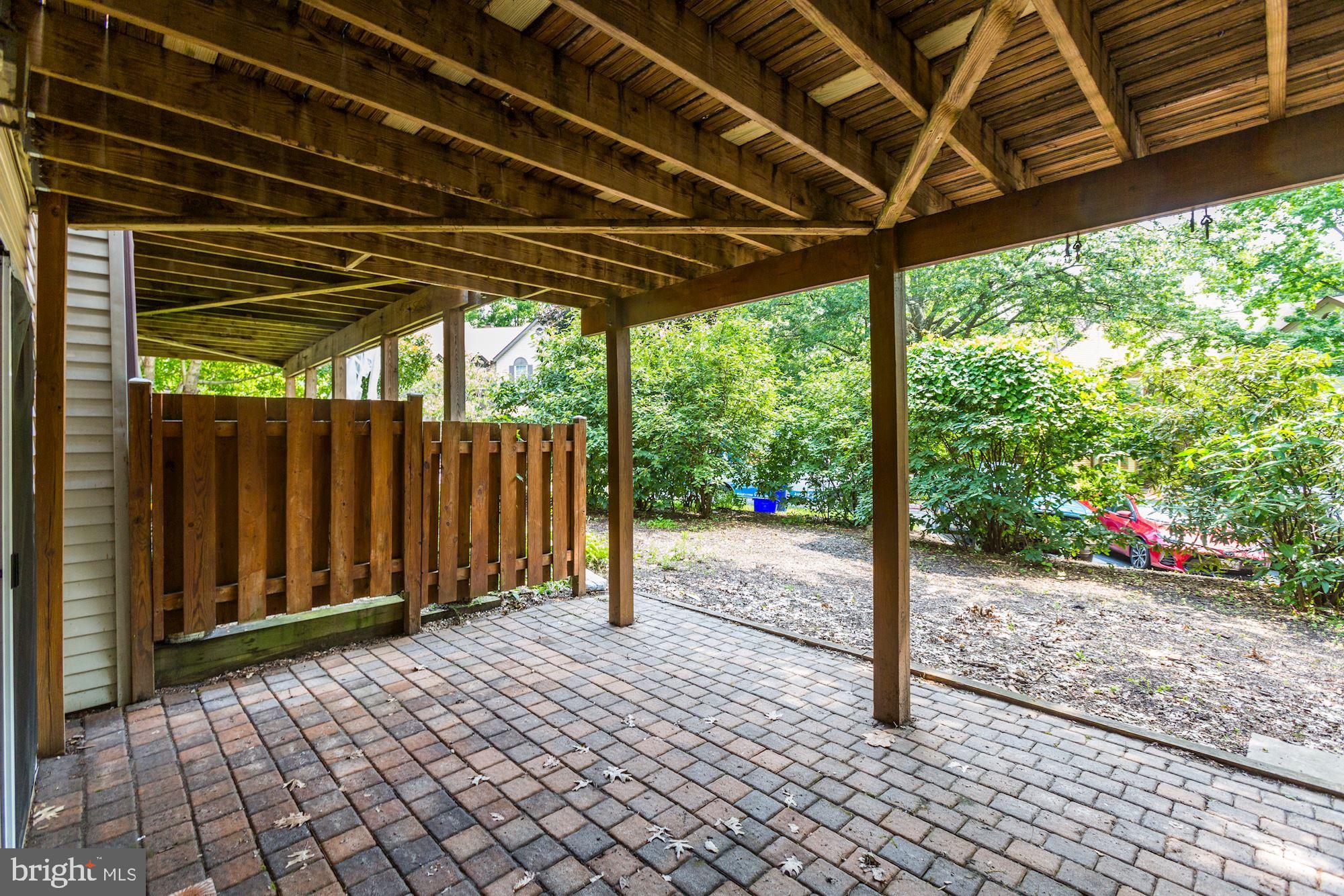 7531 Swan Point Way, Unit 192 Columbia, MD 21045 - Photo 34 of 35 Patio- just a short walk to Lake Elkhorn!