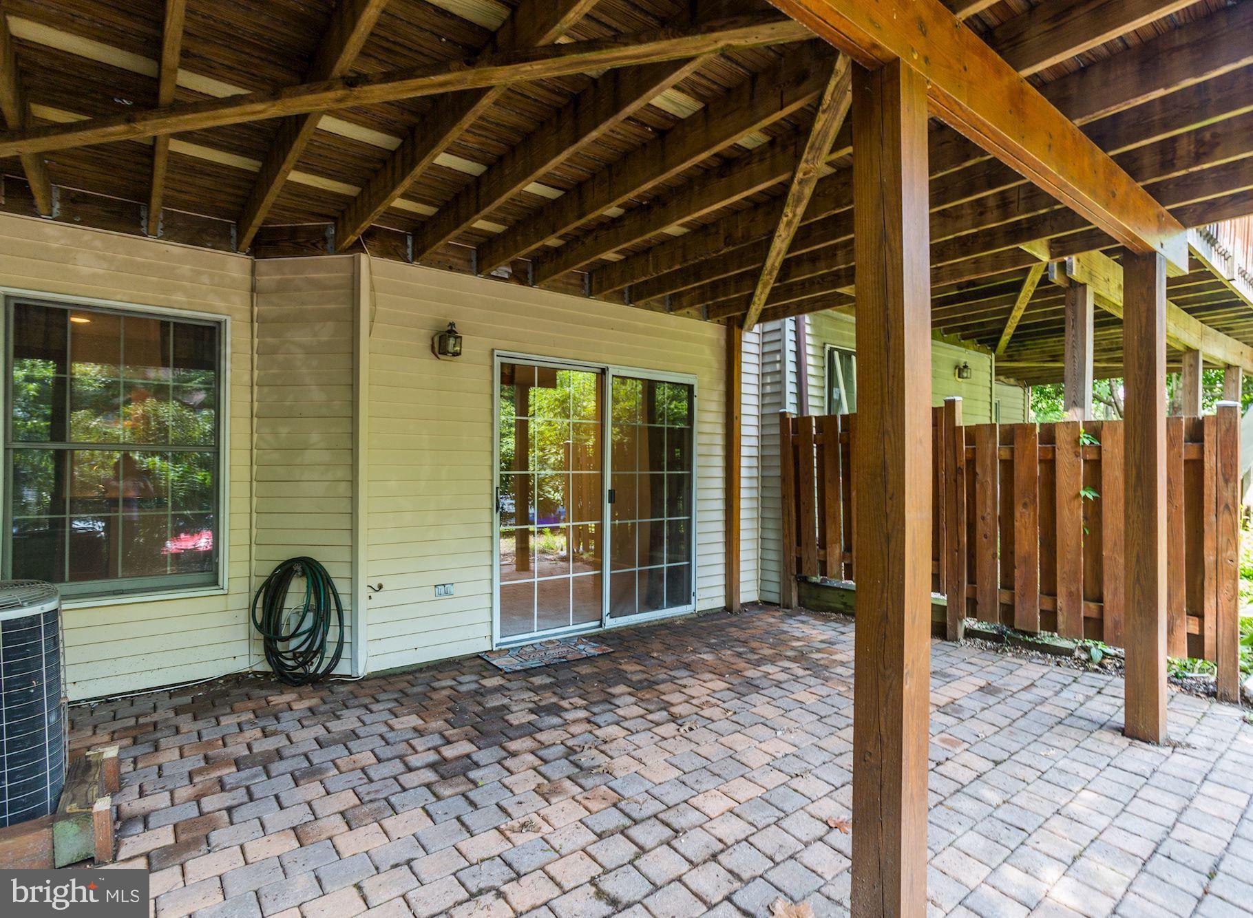 7531 Swan Point Way, Unit 192 Columbia, MD 21045 - Photo 35 of 35 Rear exterior- patio