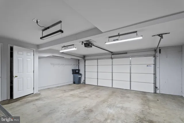 a view of garage