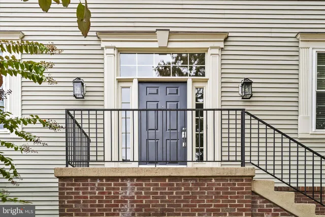 a view of a house with a window