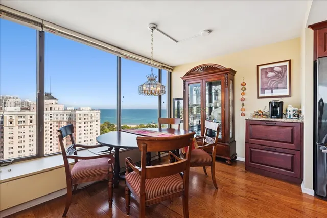 a room with furniture or window and a wooden floor