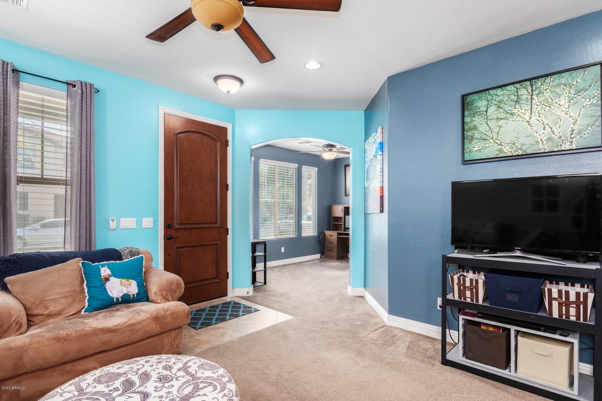3492 East Sheffield Road Gilbert, AZ 85296 - Photo 2 of 25 View to Office/Den