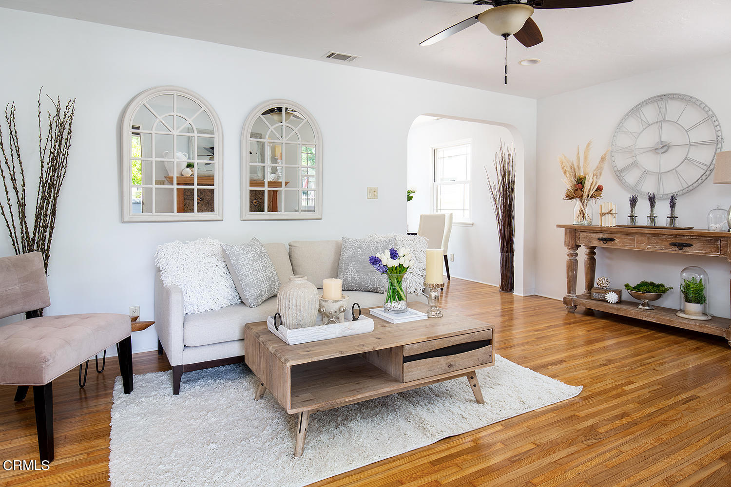 2766 Millicent Way Pasadena, CA 91107 - Photo 6 of 20 a living room with furniture and wooden floor