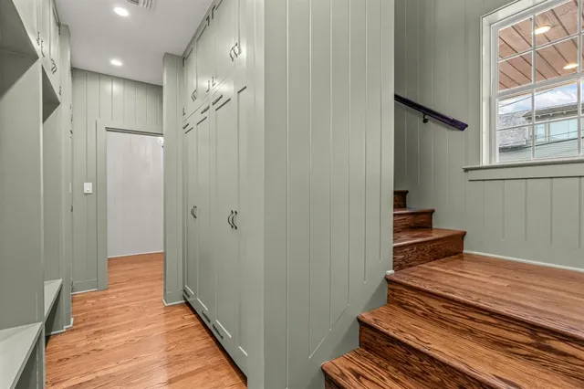 a utility room with sink dryer and washer