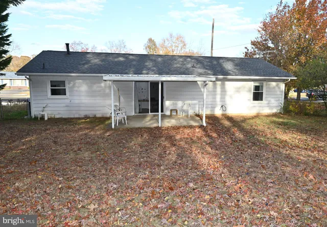 front view of a house with yard