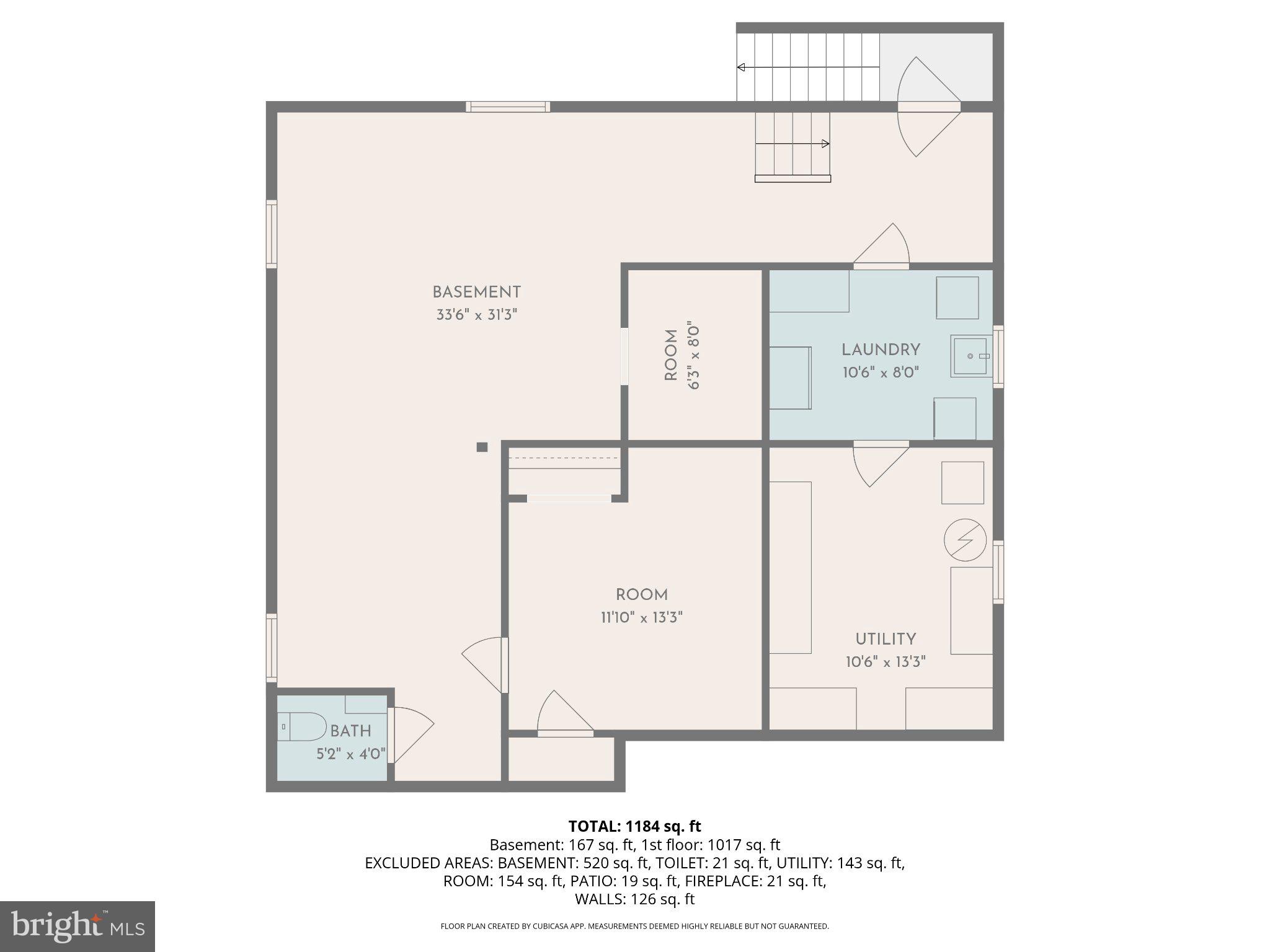 8306 Berkfield Road Baltimore, MD 21237 - Photo 25 of 26 Spacious basement layout for versatile use.
