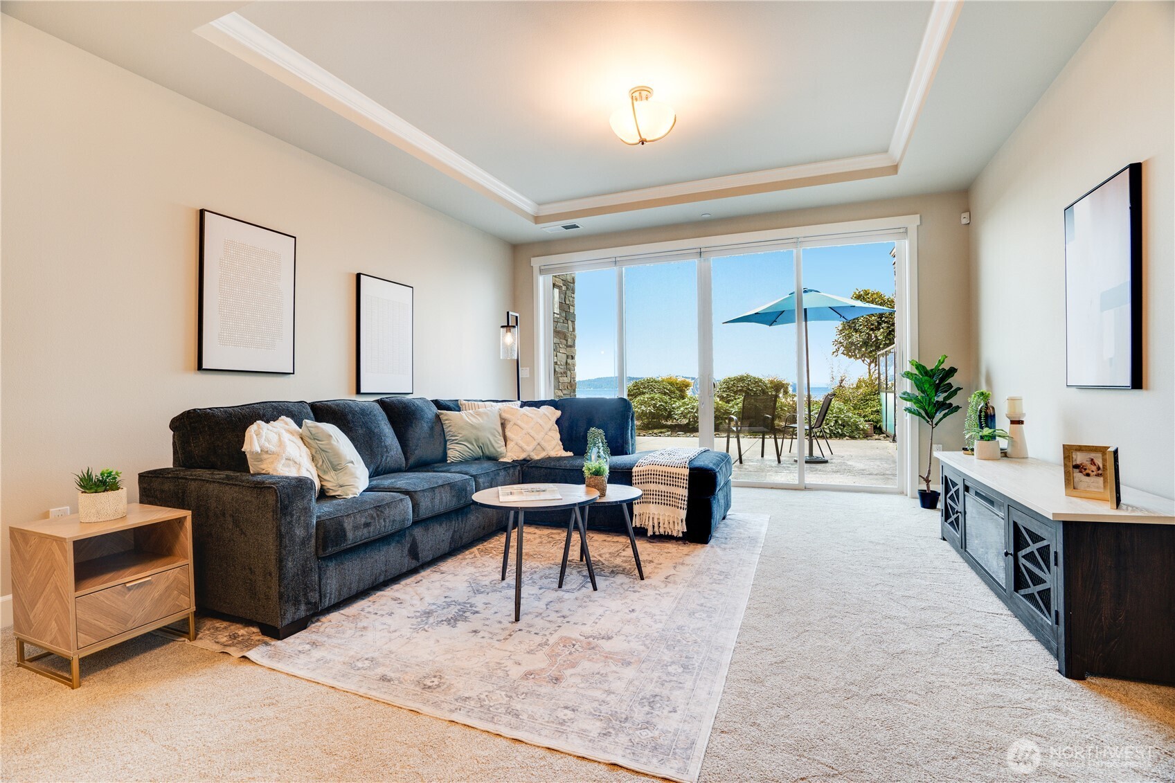 5105 Grand Loop, Unit 105 Tacoma, WA 98407 - Photo 28 of 39 a living room with furniture and a large window