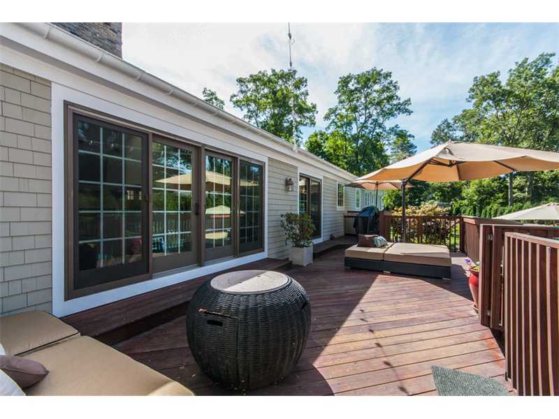 Undisclosed Address Riverside, CT 06878 - Photo 23 of 25 a view of a two chairs in the patio