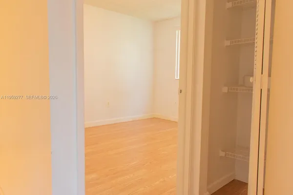a view of a small space