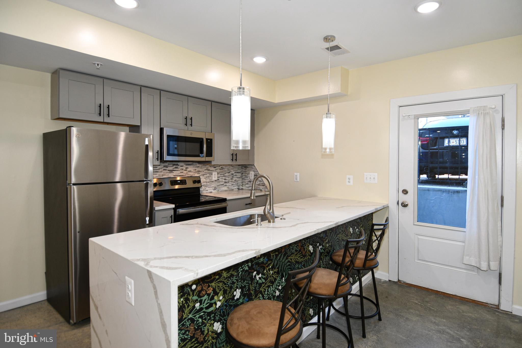 1040 Bladensburg Road Northeast, Unit 0B Washington, DC 20002 - Photo 1 of 21 Gorgeous, gourmet kitchen with breakfast bar