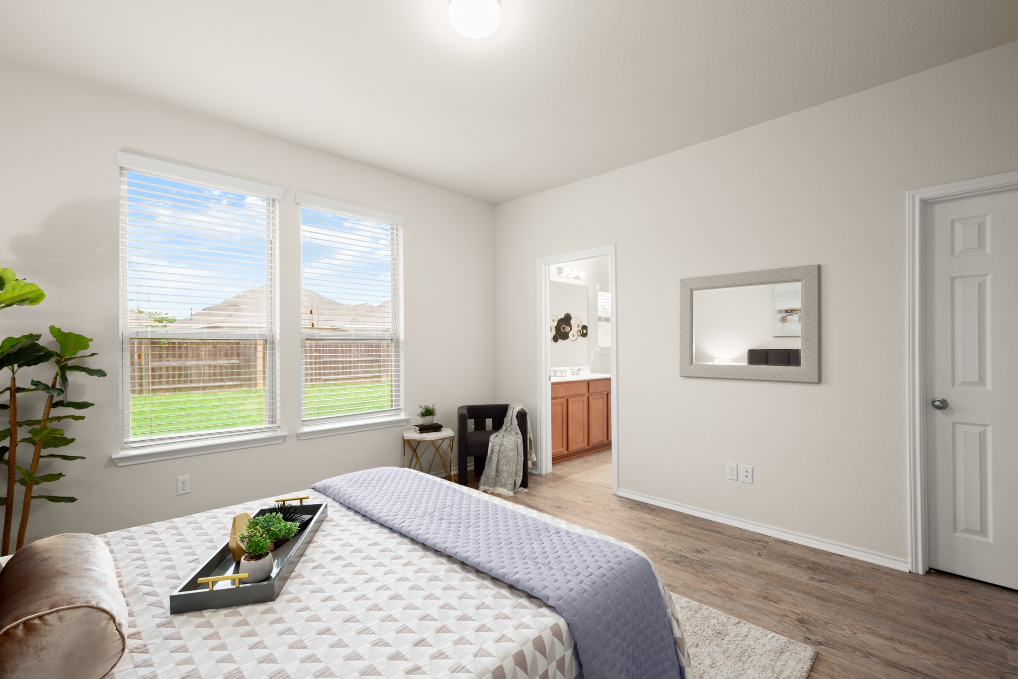 380 Bonnet Boulevard Georgetown, TX 78628 - Photo 15 of 26 a bedroom with a bed and a window