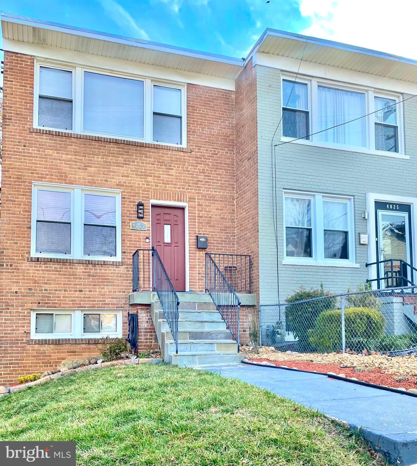4027 D Street Southeast Washington, DC 20019 - Photo 1 of 32 front view of house with a yard