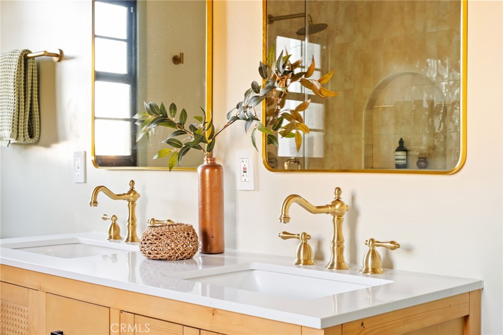1578 Morada Place Altadena, CA 91001 - Photo 29 of 58 a bathroom with a sink and a mirror