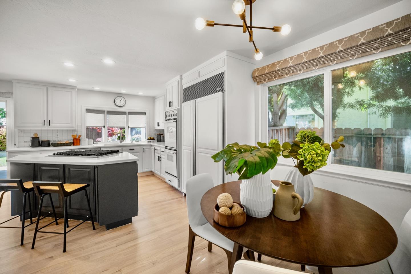 861 Haddock Street Foster City, CA 94404 - Photo 12 of 40 a view of a dining room with furniture window and outside view