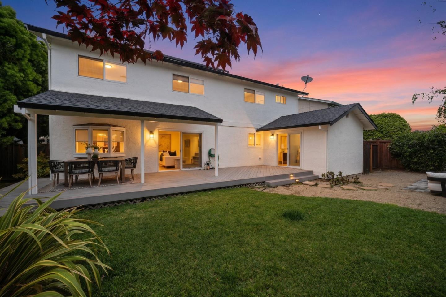 861 Haddock Street Foster City, CA 94404 - Photo 3 of 40 a view of a house with a patio and a yard