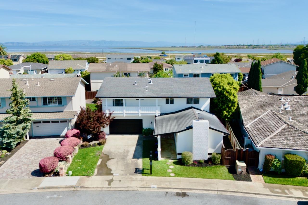 861 Haddock Street Foster City, CA 94404 - Photo 39 of 40 a aerial view of a large building with a view of big yard