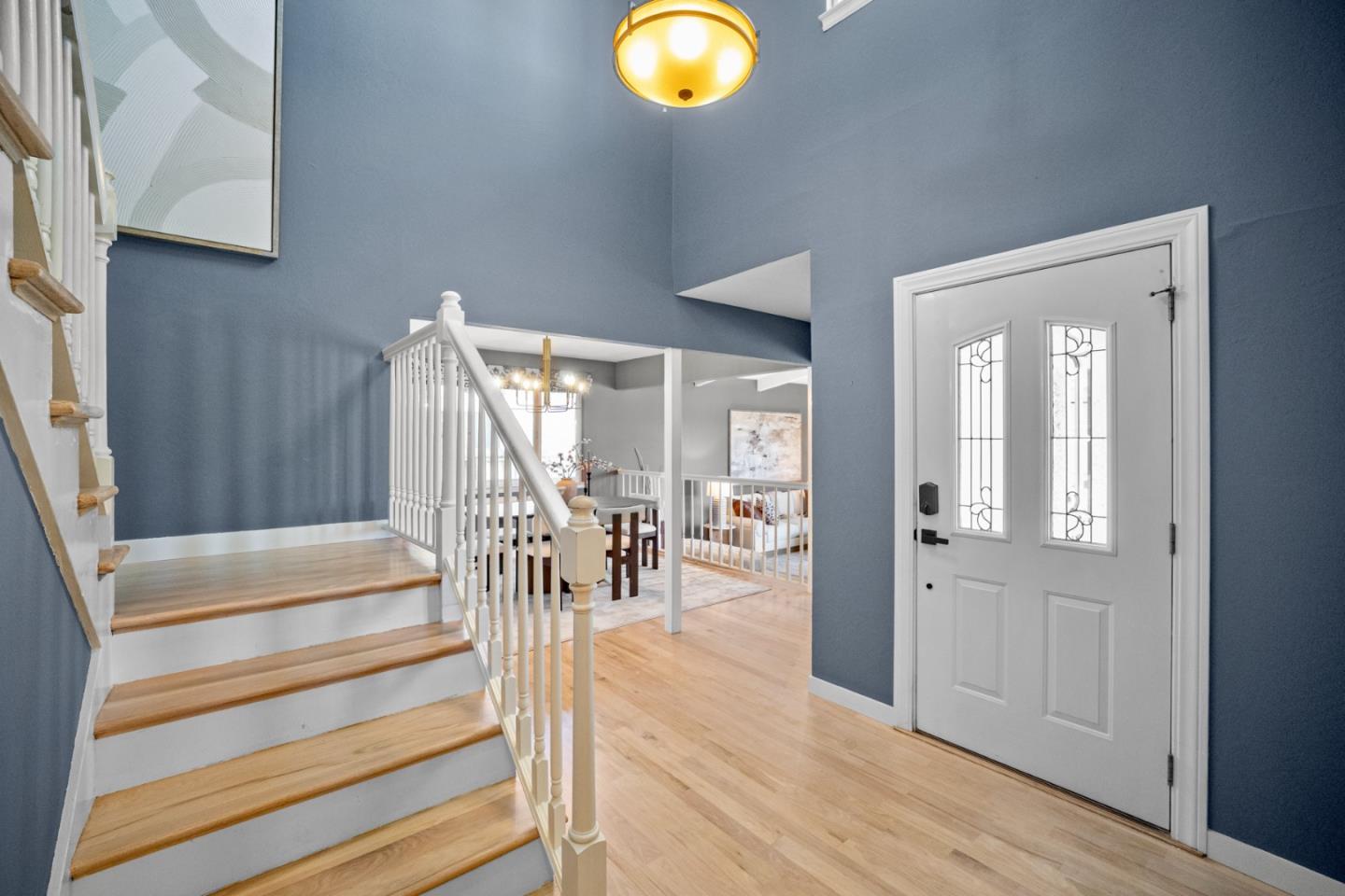 861 Haddock Street Foster City, CA 94404 - Photo 5 of 40 a view of entryway and hall with wooden floor