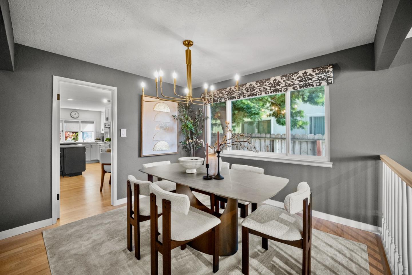 861 Haddock Street Foster City, CA 94404 - Photo 7 of 40 a dining room with furniture and window