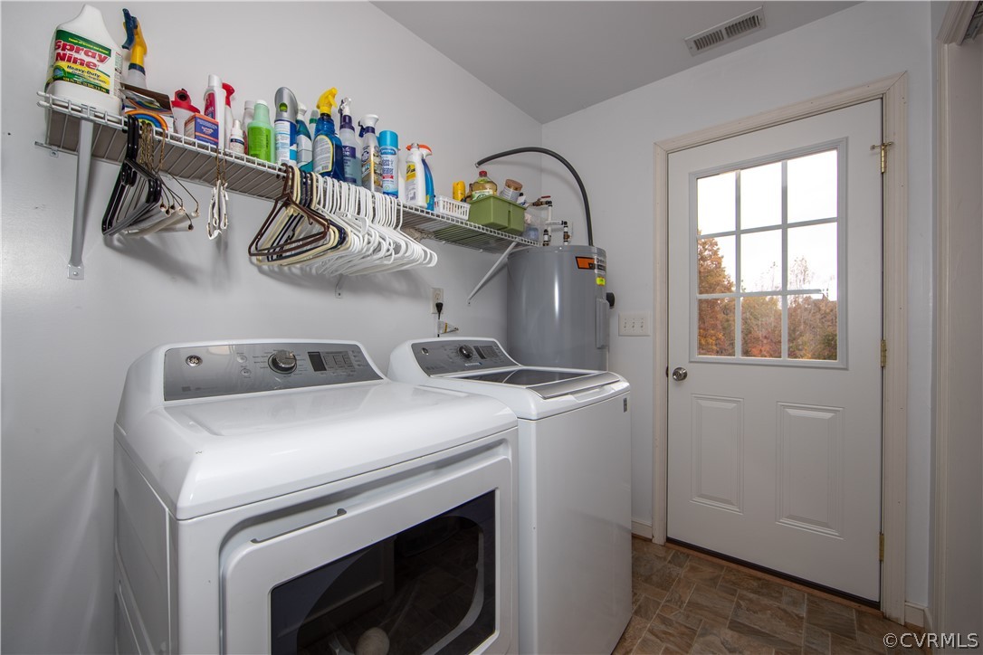24410 Johnson Road Jetersville, VA 23083 - Photo 18 of 47 a utility room with dryer and washer