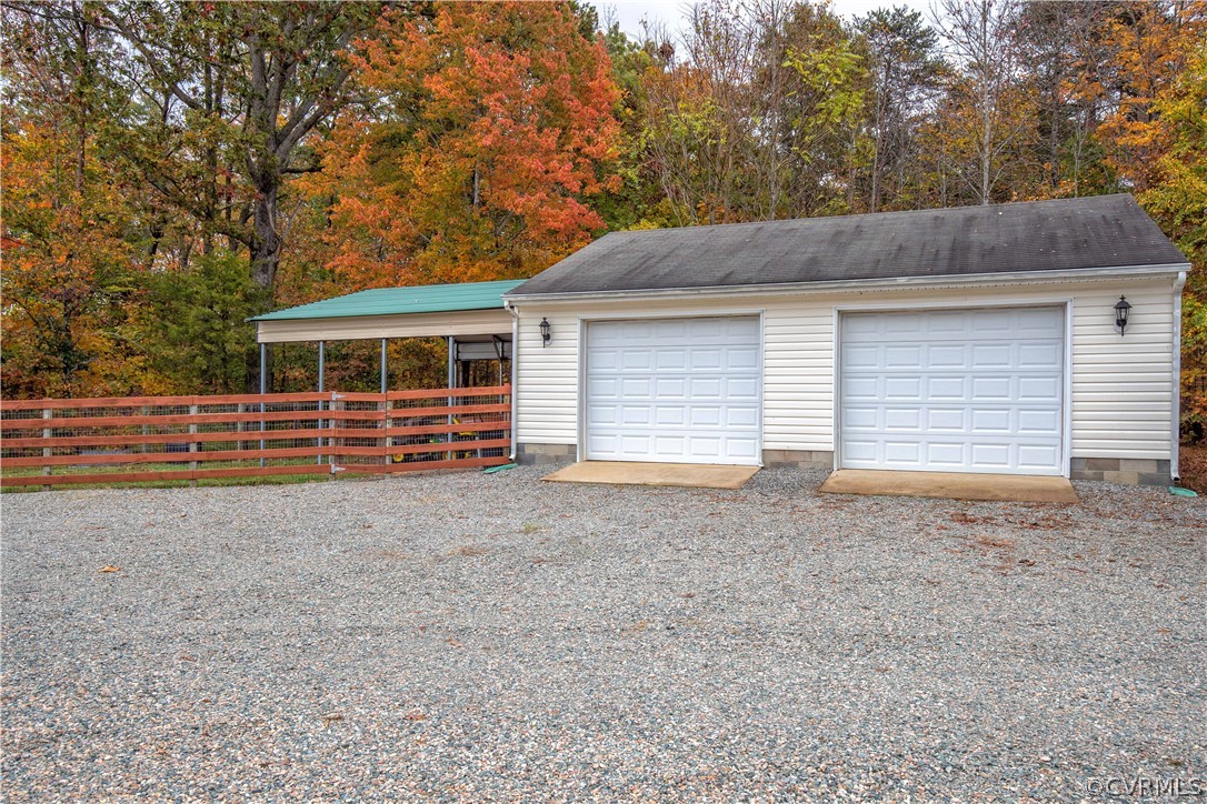 24410 Johnson Road Jetersville, VA 23083 - Photo 35 of 47 a house view with a backyard space