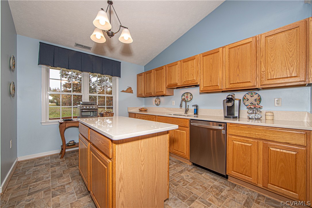 24410 Johnson Road Jetersville, VA 23083 - Photo 8 of 47 a kitchen with a sink stove and cabinets