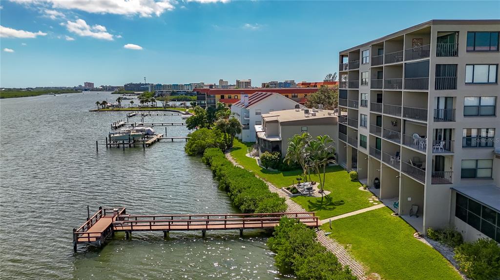 19725 Gulf Boulevard, Unit 46 Indian Rocks Beach, FL 33785 - Photo 36 of 55 a view of a lake with a building in the background